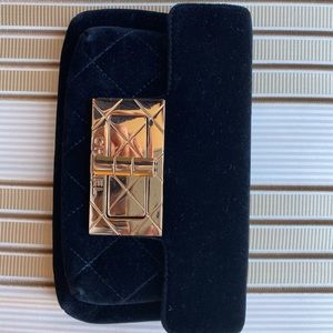 Chanel vintage velvet bag